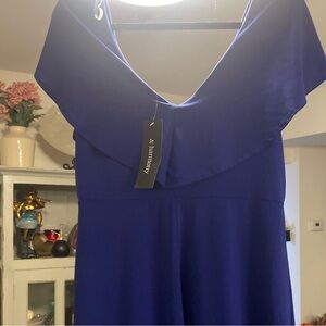 212 Collection Royal Blue Jumpsuit